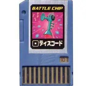 Capcom Mega Man Japanese PET Discord Battle Chip #101