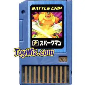 Capcom Mega Man Japanese PET SparkMan Battle Chip #269