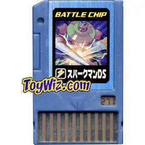 Capcom Mega Man Japanese PET SparkMan DS Battle Chip #271