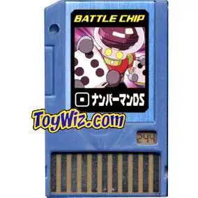 Capcom Mega Man Japanese PET NumberMan DS Battle Chip #244