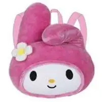 Hello Kitty Squish Plush My Melody 12-Inch Plush Backpack (Pre-Order ships June)