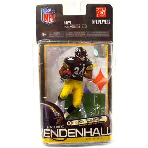 McFarlane Toys NFL Pittsburgh Steelers Sports Picks Football Series 23 Rashard Mendenhall Action Figure [Black Jersey]