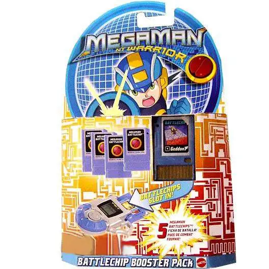 Mega Man NT Warrior PET Battle Chip Booster Pack