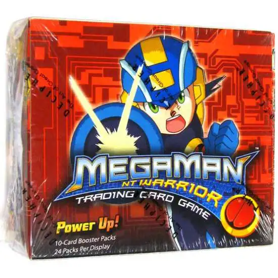 Mega Man NT Warrior Trading Card Game Power Up! Booster Box [24 Packs]