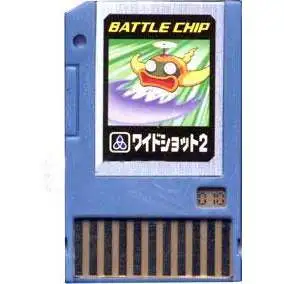 Capcom Mega Man Japanese PET Wideshot 2 Battle Chip #010