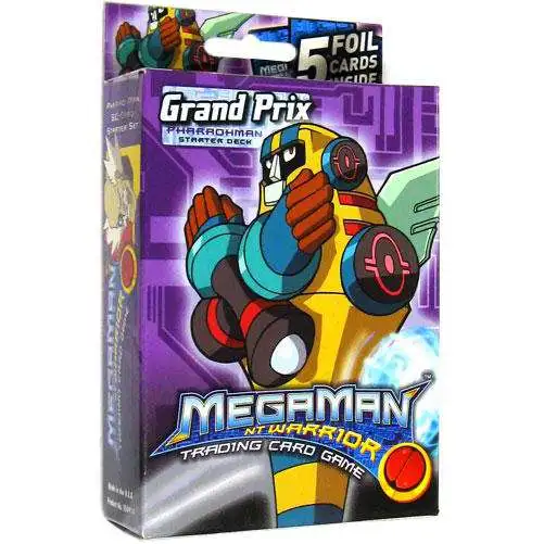 MegaMan NT Warrior Trading Card Game Grand Prix Pharaohman Starter Deck