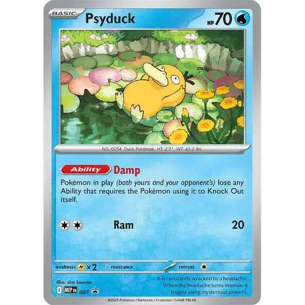 Pokemon Trading Card Game ME01: Mega Evolution Promo Psyduck MEP007