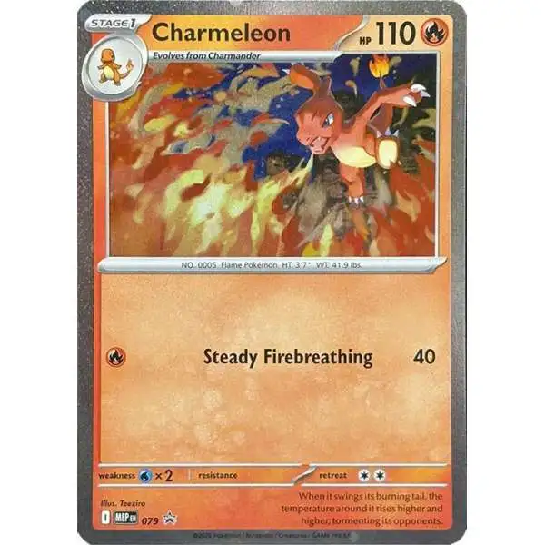 pokemon card charmeleon Trading Game Mega Evolution Promo Single Card Promo MEP079 this piece serves as a premier focal point for any high Charmeleon | Pokémon Cards and