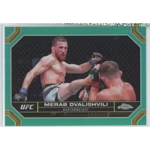 2024 Topps Chrome UFC 162/199 Merab Dvalidhvili #135 [Teal]