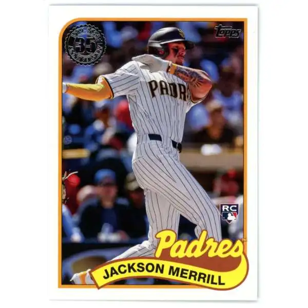 MLB Topps 2024 Update Series Baseball 35th Anniversary 1989 Jackson Merrill #89US-35 [Rookie]