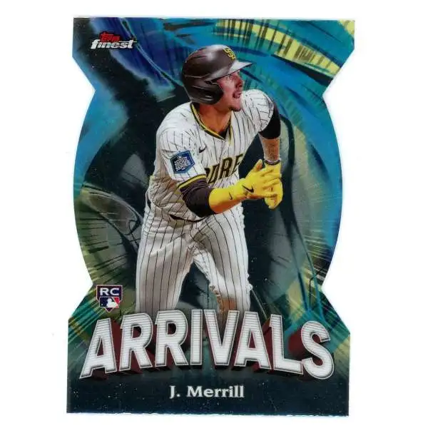 MLB 2024 Topps Finest Baseball Arrivals Jackson Merrill A-24 [Rookie]