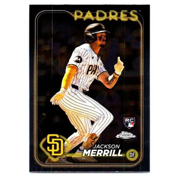 MLB 2024 Topps Chrome Baseball Jackson Merrill #207 [Rookie]