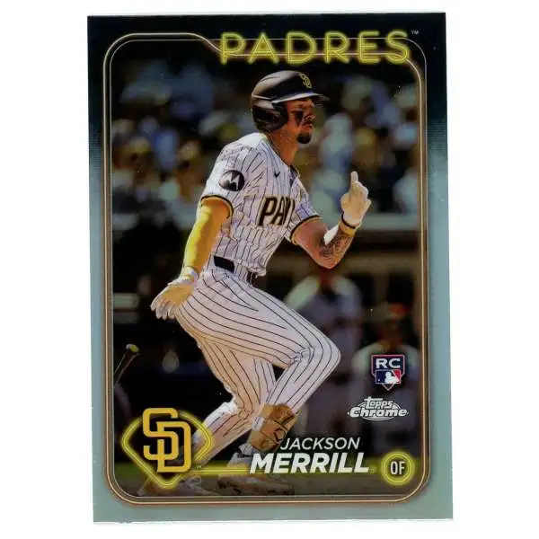 MLB 2024 Topps Chrome Baseball Refractor Jackson Merrill #207 [Rookie]