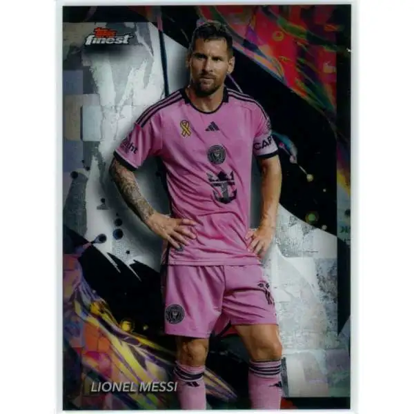 Soccer 2024 Topps Finest MLS Uncommon Lionel Messi #192