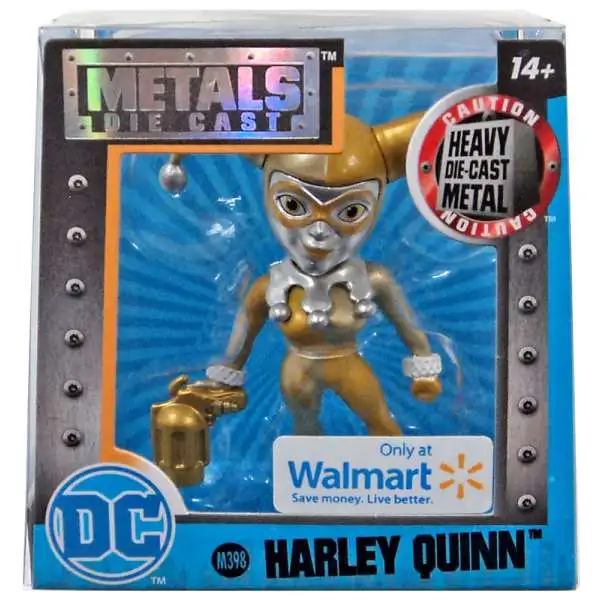DC Girls Metals Harley Quinn Exclusive Action Figure [Gold]