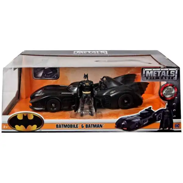 DC 1989 Movie Batmobile & Batman Diecast Vehicle