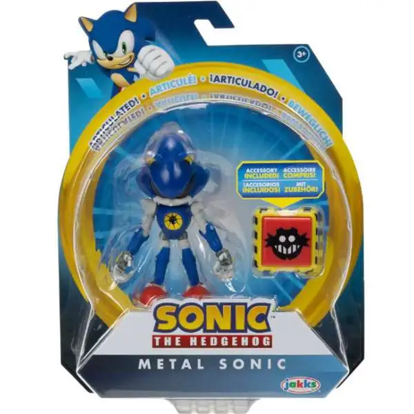Sonic the Hedgehog 30th Anniversary 4 MECHA SONIC figure Jakks Pacific