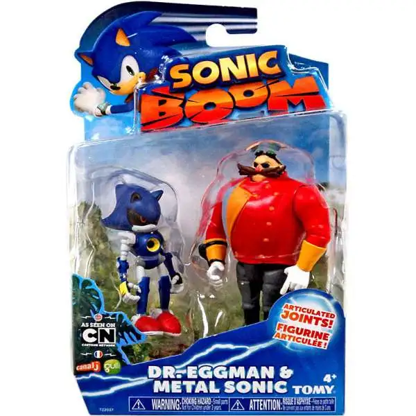 Sonic The Hedgehog Sonic Boom Metal Sonic 3 Action Figure TOMY, Inc. -  ToyWiz