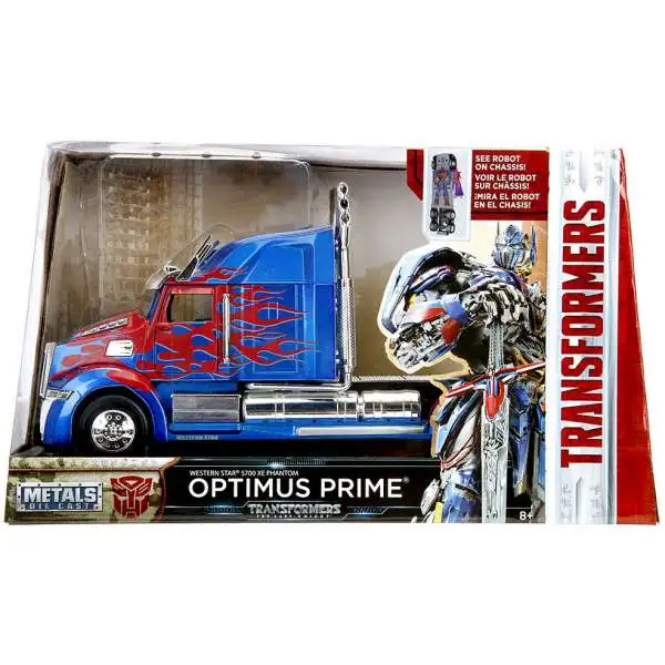 Transformers The Last Knight Metals Die Cast Optimus Prime 1:24 Die Cast Vehicle [The Last Knight] (Pre-Order ships January)