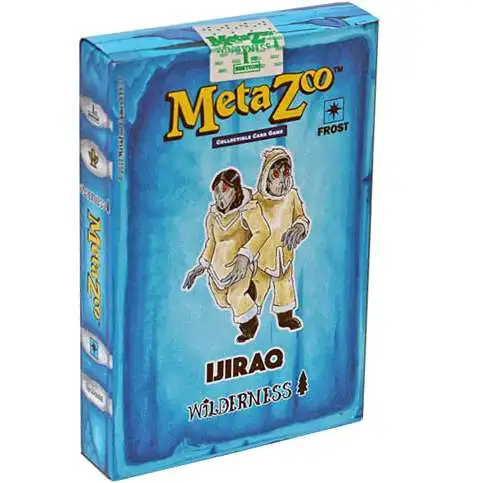 MetaZoo Trading Card Game Cryptid Nation Base Set Ijiraq Wilderness Theme Deck [1st Edition]