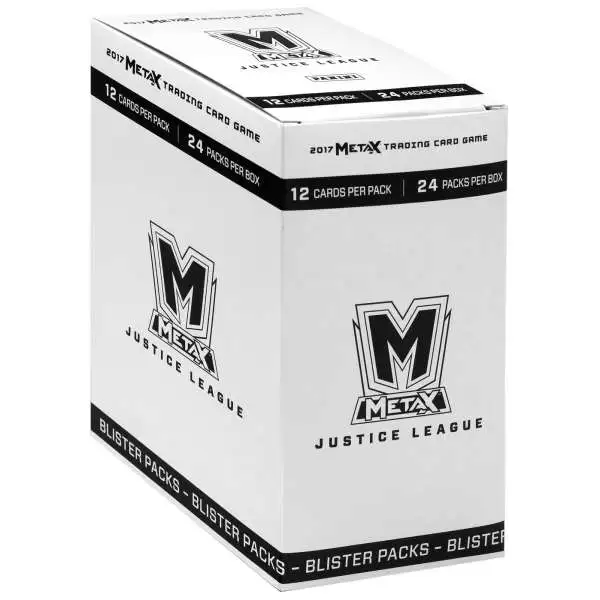 DC 2017 Metax Trading Card Game Justice League Trading Card Box [24 Packs]