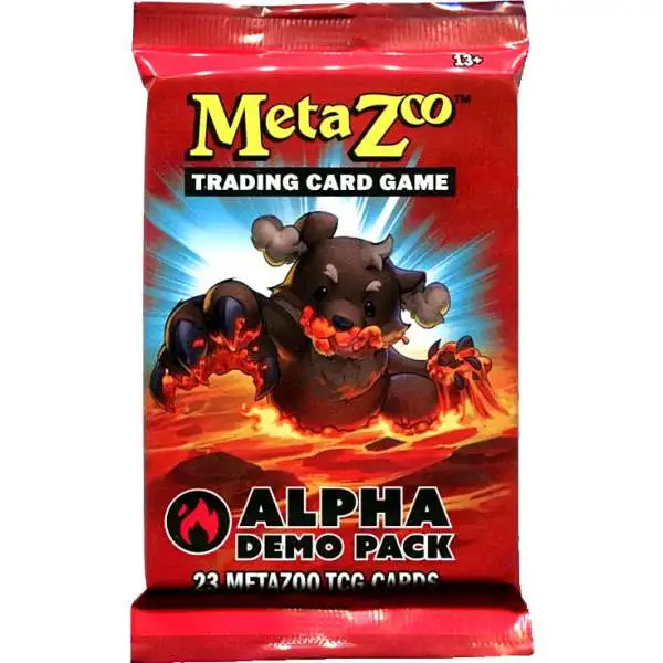 MetaZoo Alpha FIRE Demo Deck Pack [23 Cards]