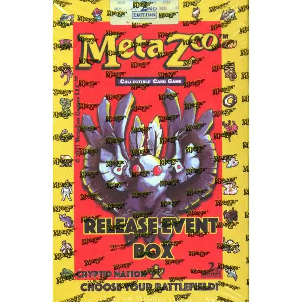 MetaZoo Trading Card Game Cryptid Nation Base Set Release Event Box [2nd Edition]