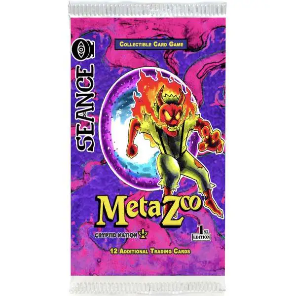 MetaZoo Trading Card Game Cryptid Nation Seance Booster Pack [1st Edition, 12 Cards]