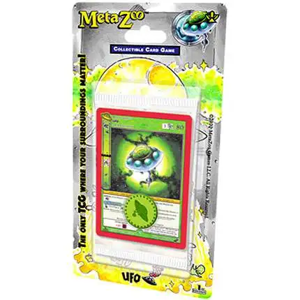 MetaZoo Trading Card Game Cryptid Nation UFO BLISTER Booster Pack [1st Edition, 12 Cards, Random Card]