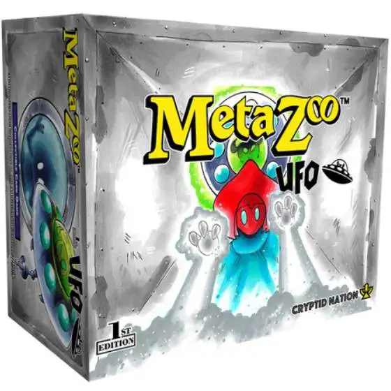 MetaZoo Trading Card Game Cryptid Nation UFO Booster Box [1st Edition, 36 Packs]