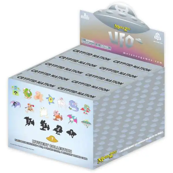 MetaZoo Trading Card Game Cryptid Nation UFO Mystery Collection Box [10 Packs]