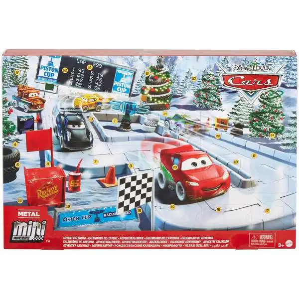Disney / Pixar Cars Die Cast Metal Mini Racers 2020 Advent Calendar Advent Calendar