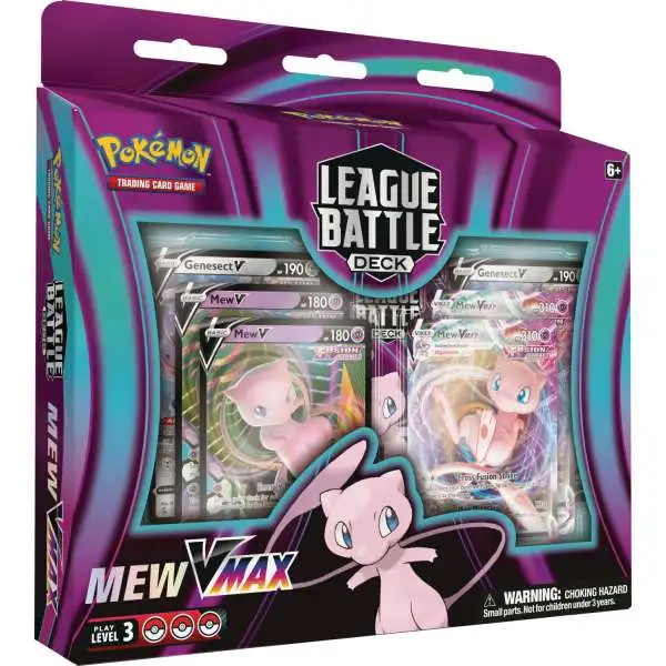 Pokemon Mew VMAX League Battle Deck [60-Card Deck, 6 Foil Cards, Deck Box & More]