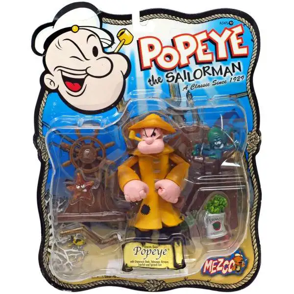 Popeye the Sailor Man Storm Gear Popeye Action Figure