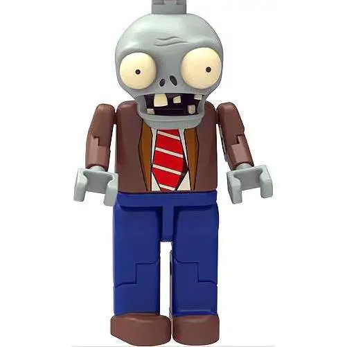 KNEX Plants vs. Zombies Series 1 Basic Zombie 2 Minifigure Loose