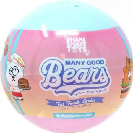 Many Good Bears Fat Foods Series Mystery Pack
