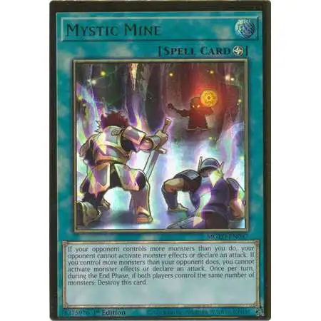 YuGiOh Maximum Gold: El Dorado Premium Gold Rare Mystic Mine MGED-EN047