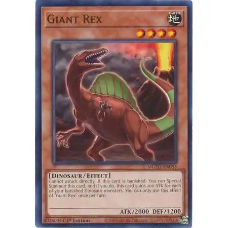 YuGiOh Maximum Gold: El Dorado Rare Giant Rex MGED-EN055