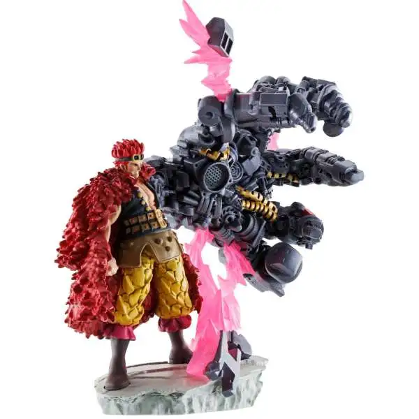 One Piece Logbox Re Birth Petitrama Wanokuni Vol. 2 (Repeat) Eustass Kid 3.32'' Mini Figure [Loose]