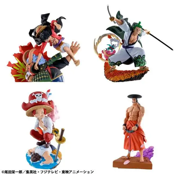One Piece Petitrama Logbox Rebirth Wano Kuni vol.3 3-Inch Collectible PVC Figure Set [Repeat]