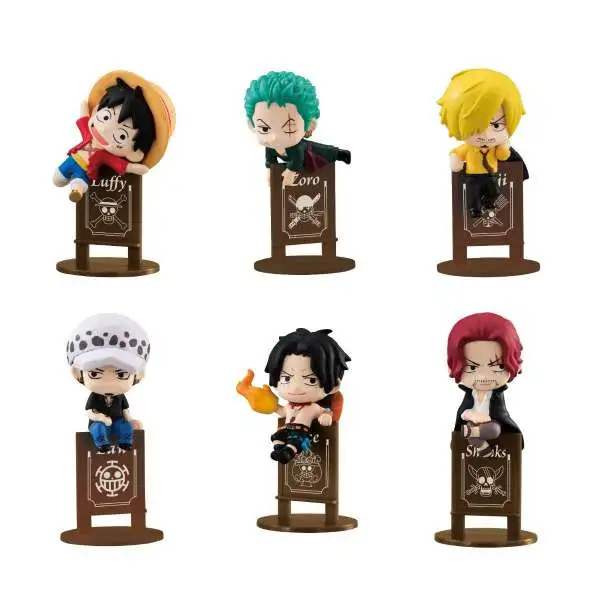 One Piece Ochatomo Pirates Party 2-Inch Box of 8 Mini Figures