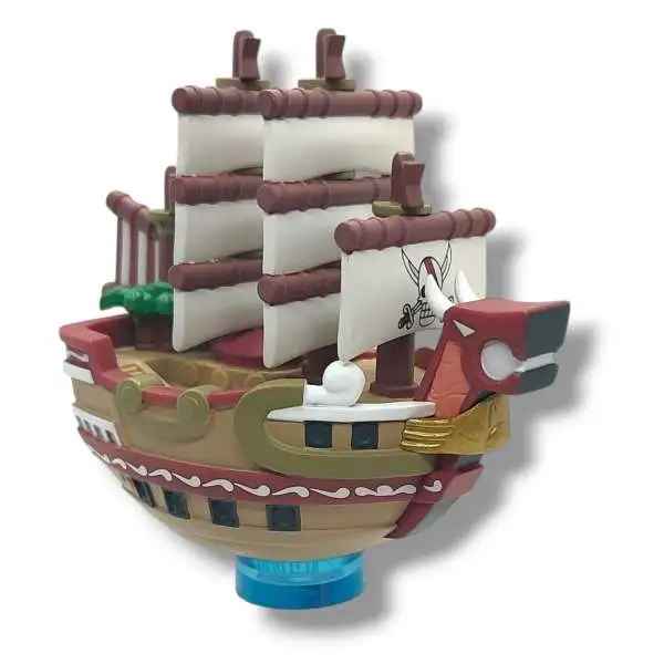 One Piece Grand Line Collection Yuracolle Series Red Force 2.2-Inch Collectable Pirate Ship [Loose]