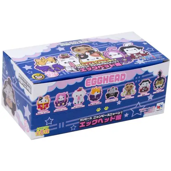 One Piece Mega Cat Project Nyan Piece Nyan! Box of 8 Figures [Egghead Version]