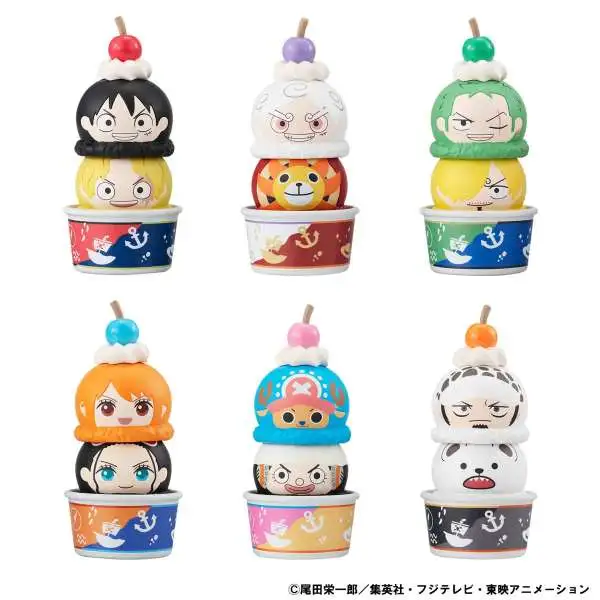 Tsumichen Stack Up & Change One Piece Box of 6 Figures