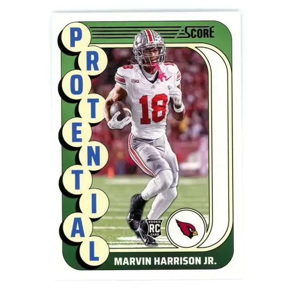 NFL Arizona Cardinals 2024 Score Football Protential Marvin Harrison Jr. #16 [Rookie]