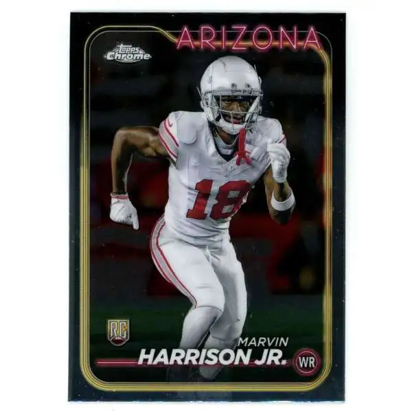 NFL 2024 Topps Chrome Football Base Marvin Harrison Jr. #204 [Rookie]
