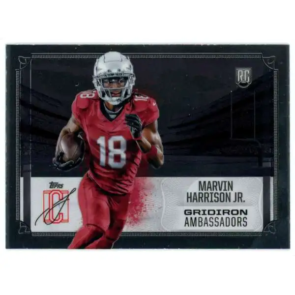 NFL 2024 Topps Signature Class Football Marvin Harrison Jr. GA-5 [Rookie]