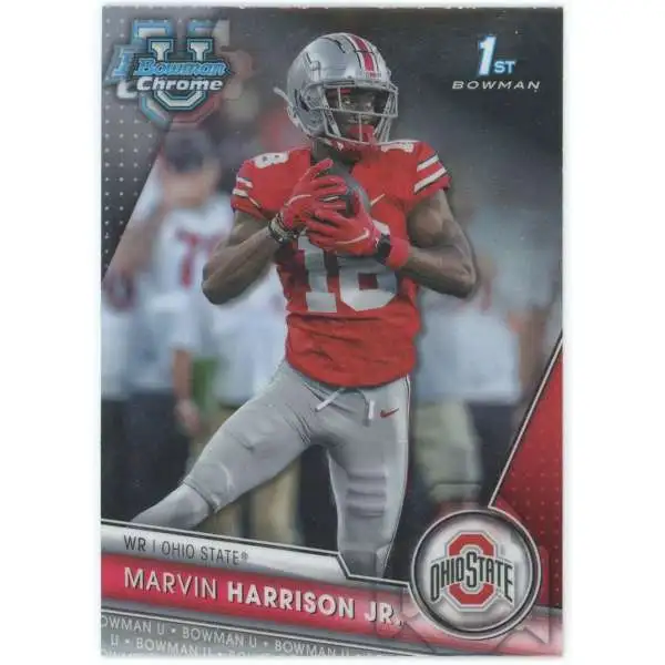 NFL 2023 Bowman Chrome U Marvin Harrison Jr. #100 [Rookie, 1st Bowman]
