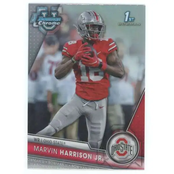 NFL 2023 Bowman Chrome U 1st Bowman Refractor Marvin Harrison Jr. #100