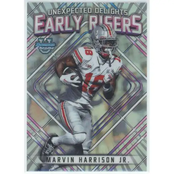 NFL 2023 Bowman Chrome U Marvin Harrison Jr. ER-5 [Unexpected Delights Early Risers]